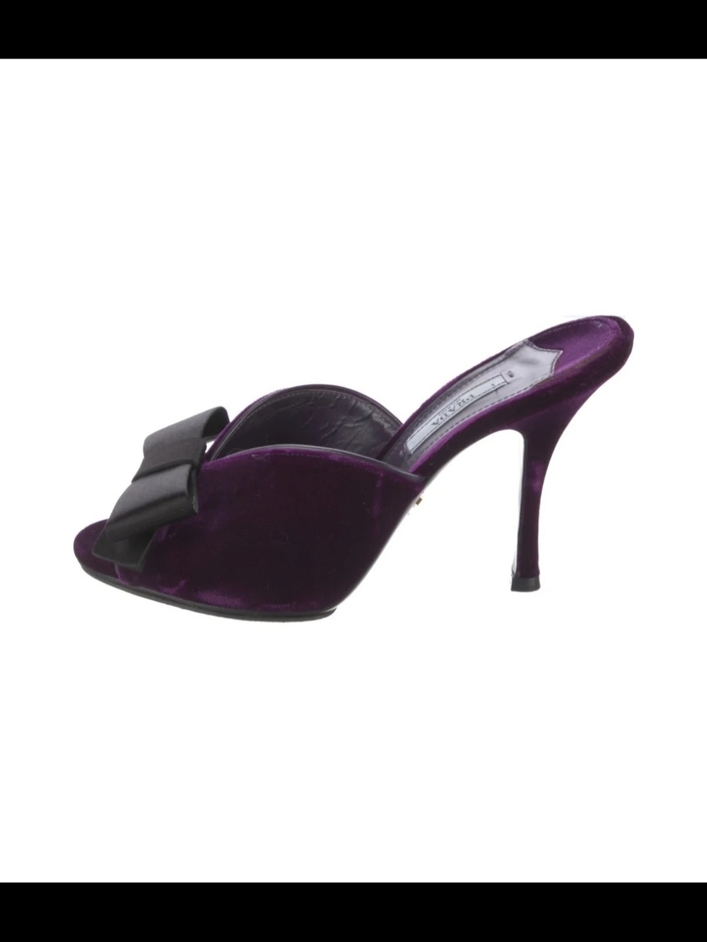 🧡 PRADA: Women's Velvet Heels 🧡 LIKE NEW